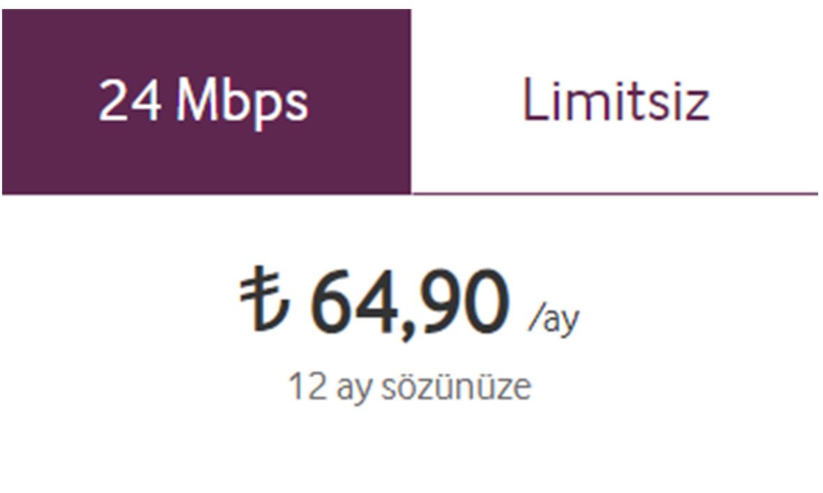 Vodafone Gençlere Özel Fiber İnternet 74,9 TL
